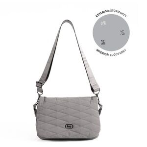 lug Bina NWT storm gray
